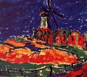 Erich Heckel Windmill, Dangast china oil painting reproduction